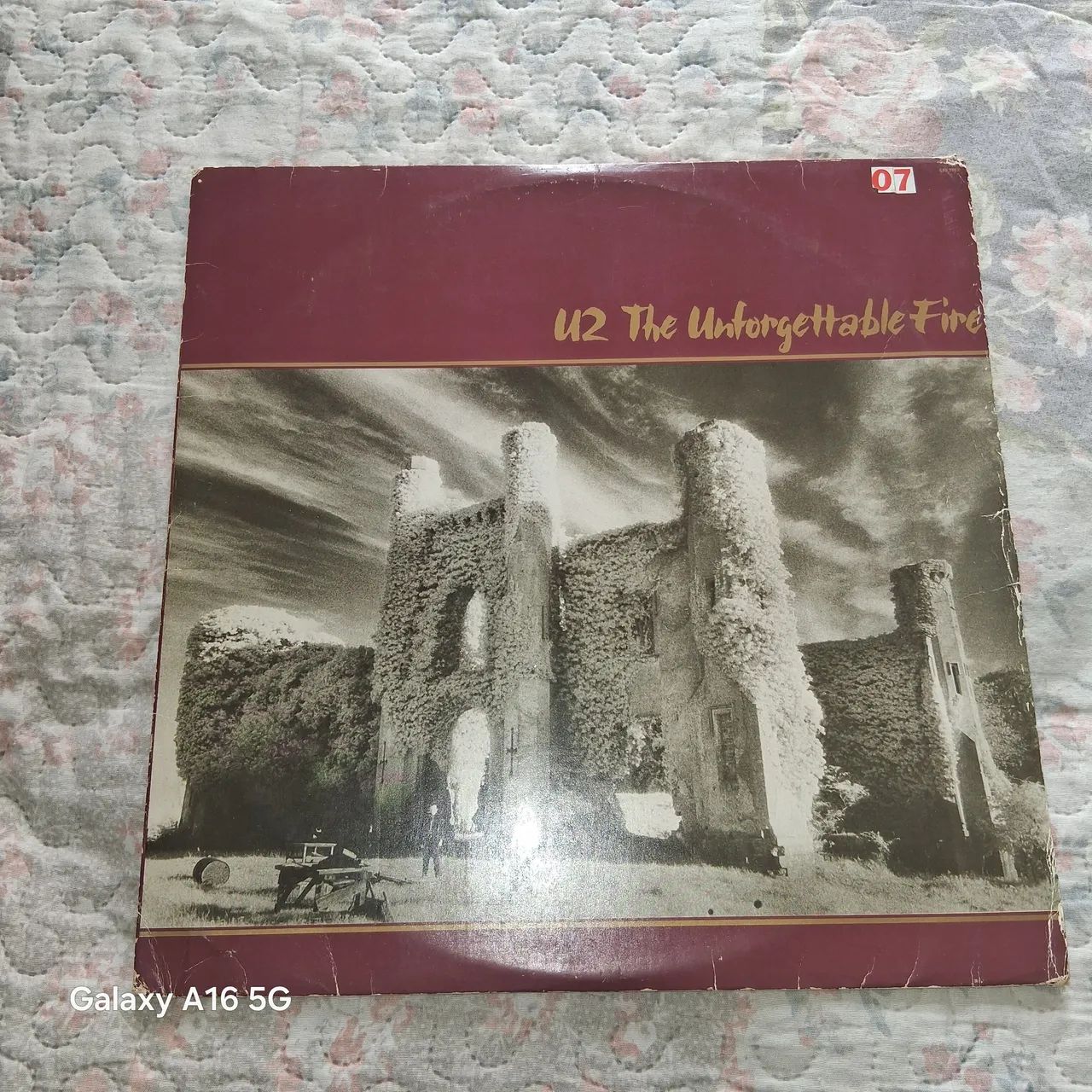 Lp U2 / The Unforgettable Fire 1985