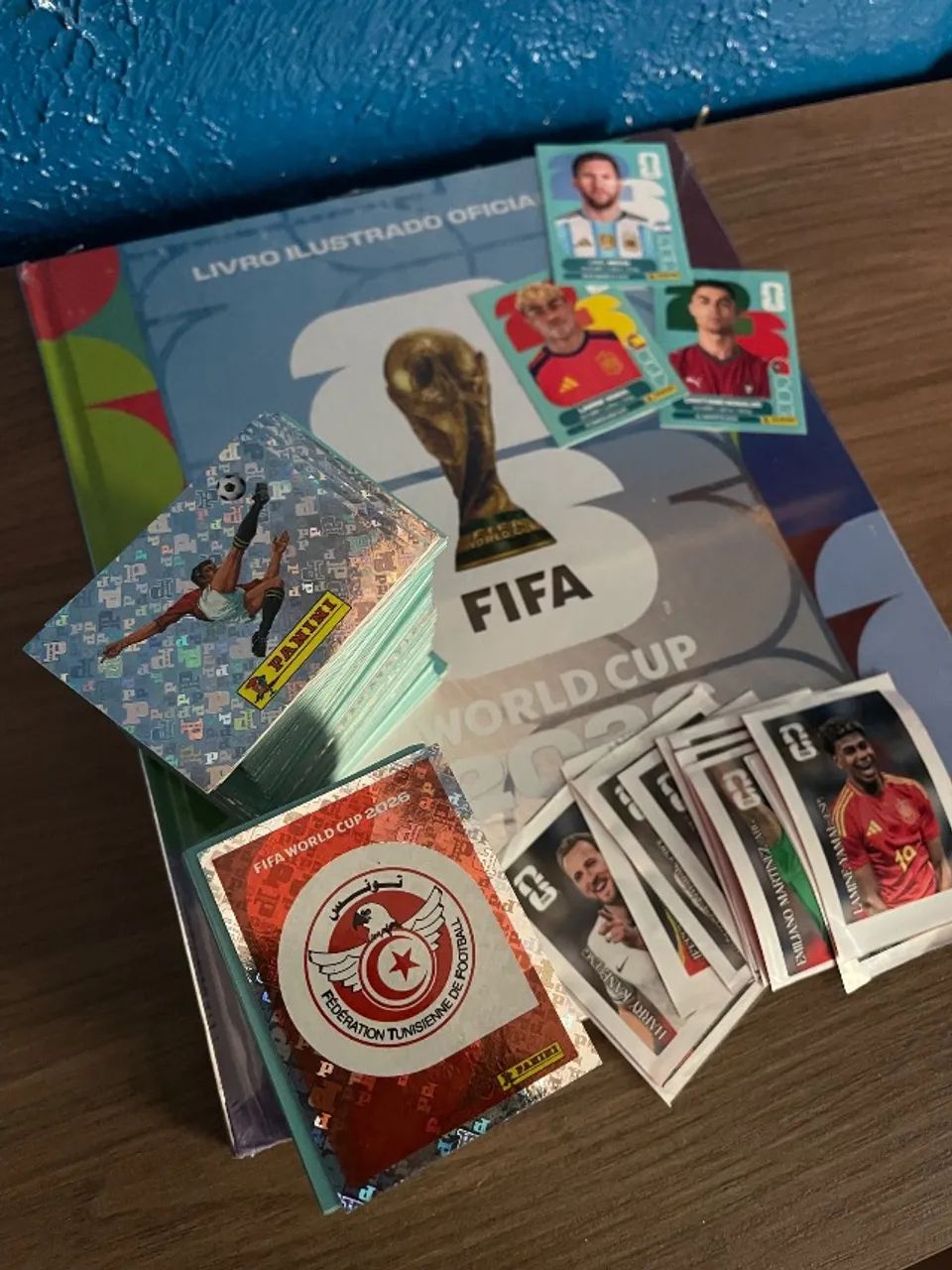 Álbum da Copa do mundo 2026 + Figurinhas 