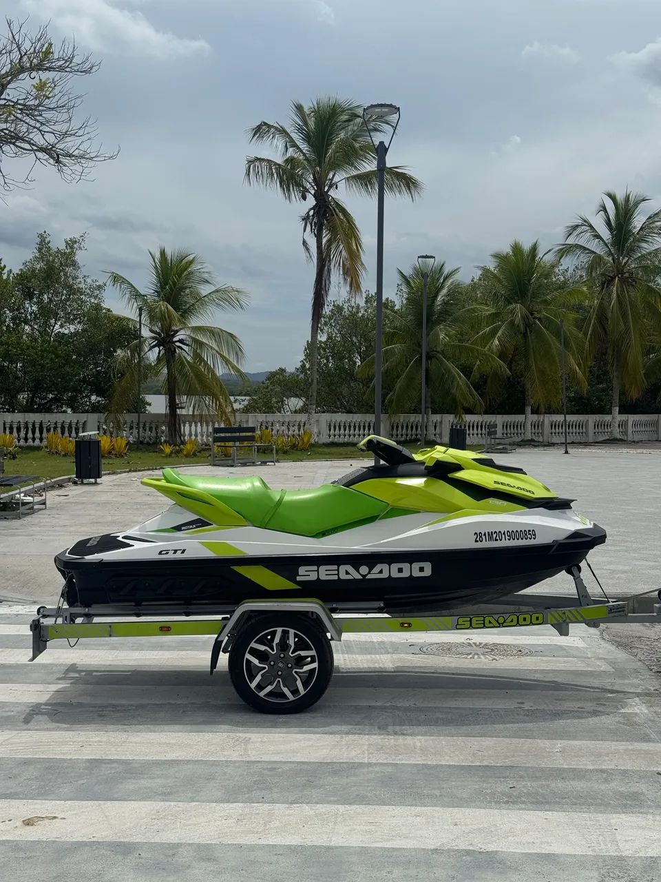 Jetski seadoo GTI 130 2019 + carretinha