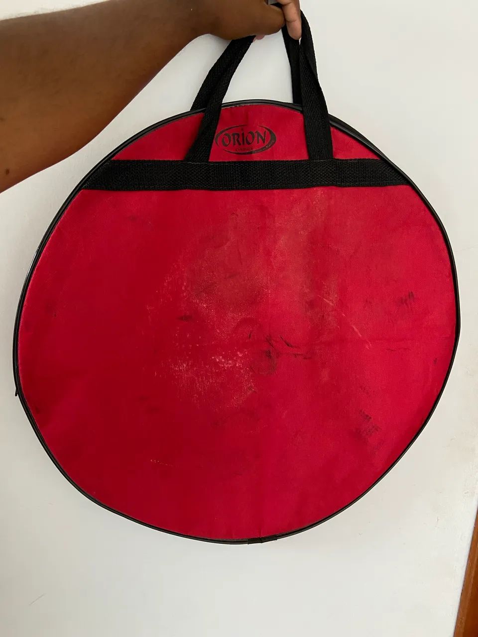 Capa / Bag para Pratos de Bateria Orion Cymbals até 20" Polegadas - Vermelha - Foto 2