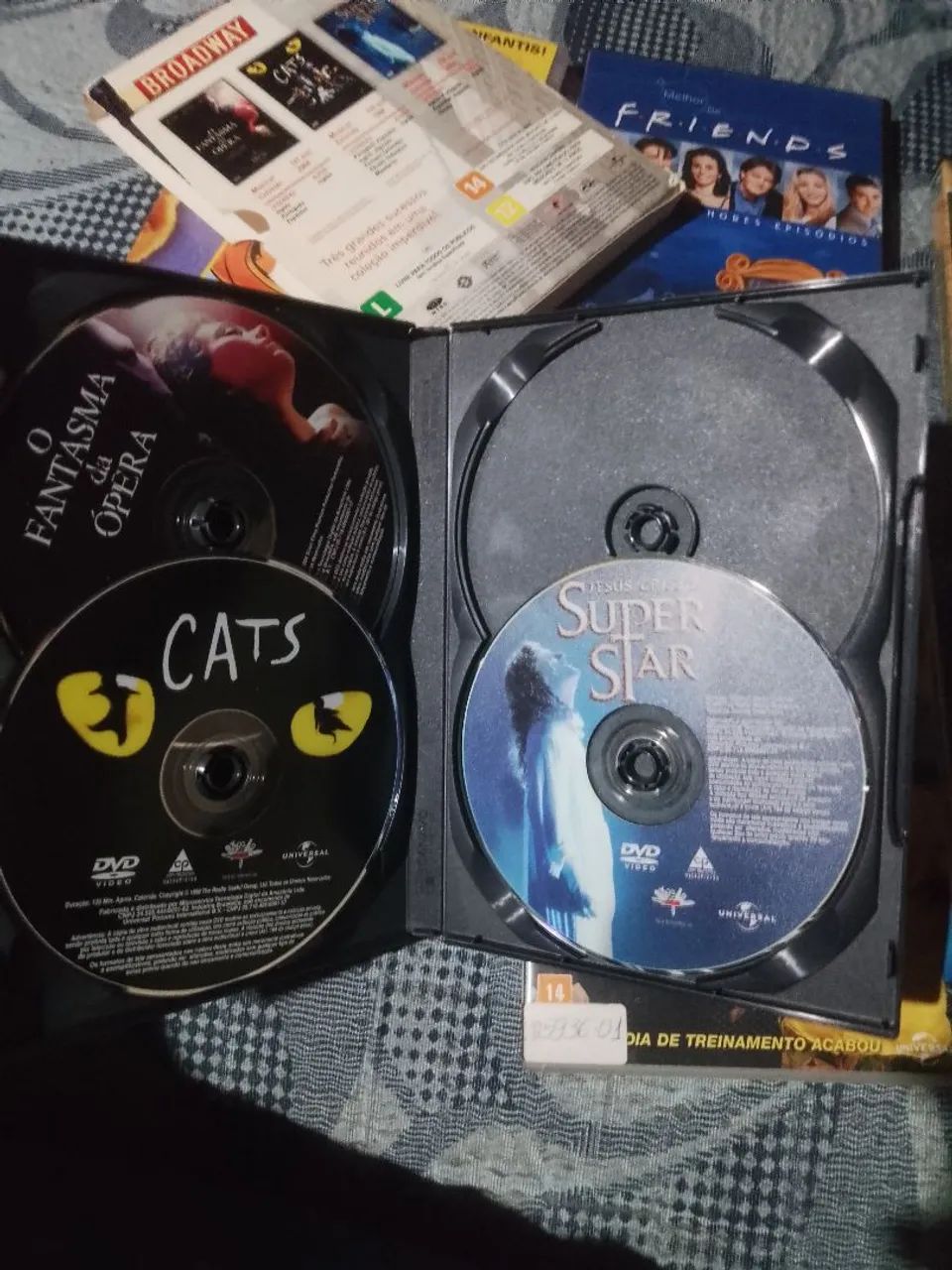 Lote de DVDS 