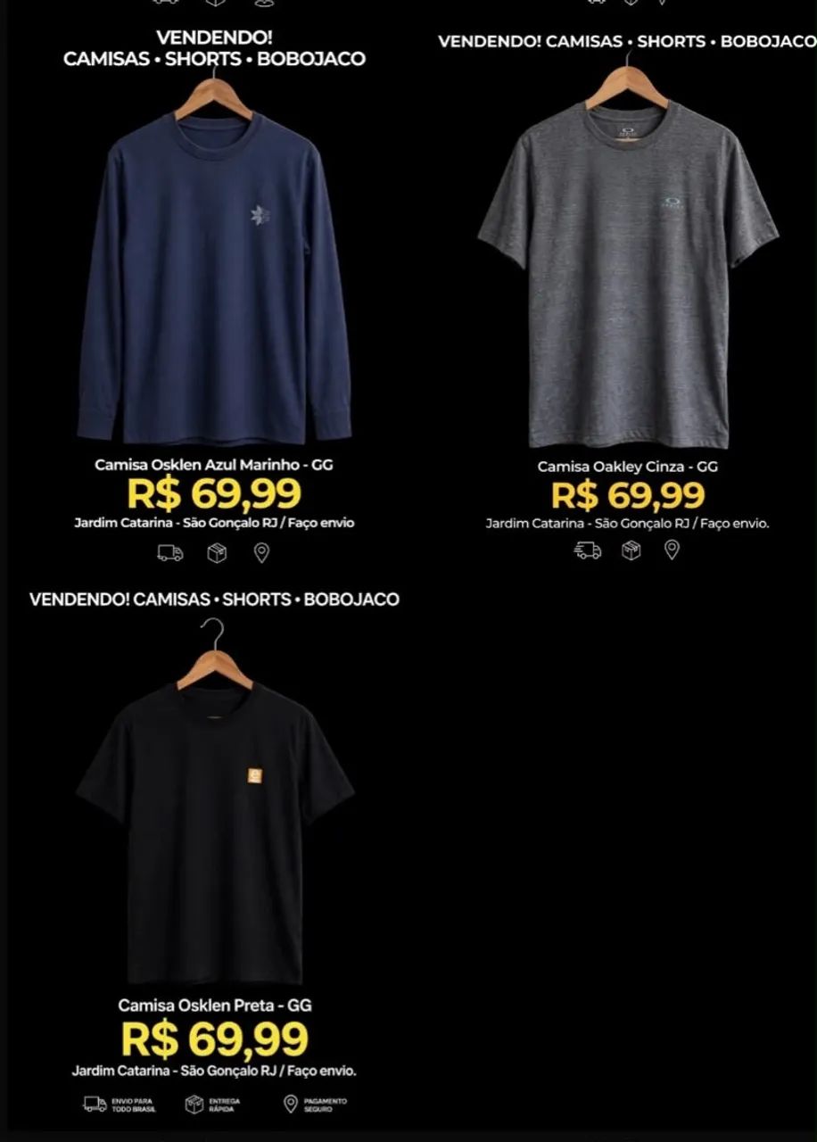 Camisetas Oakley - GG 