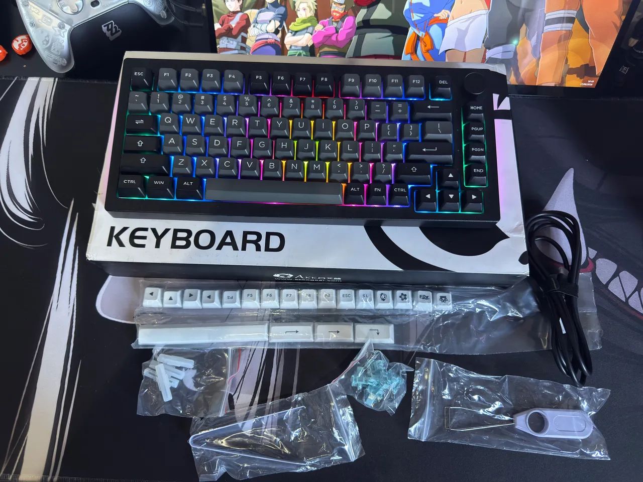 TECLADO AKKO 5075B PLUS V2 SWITCH AZUL