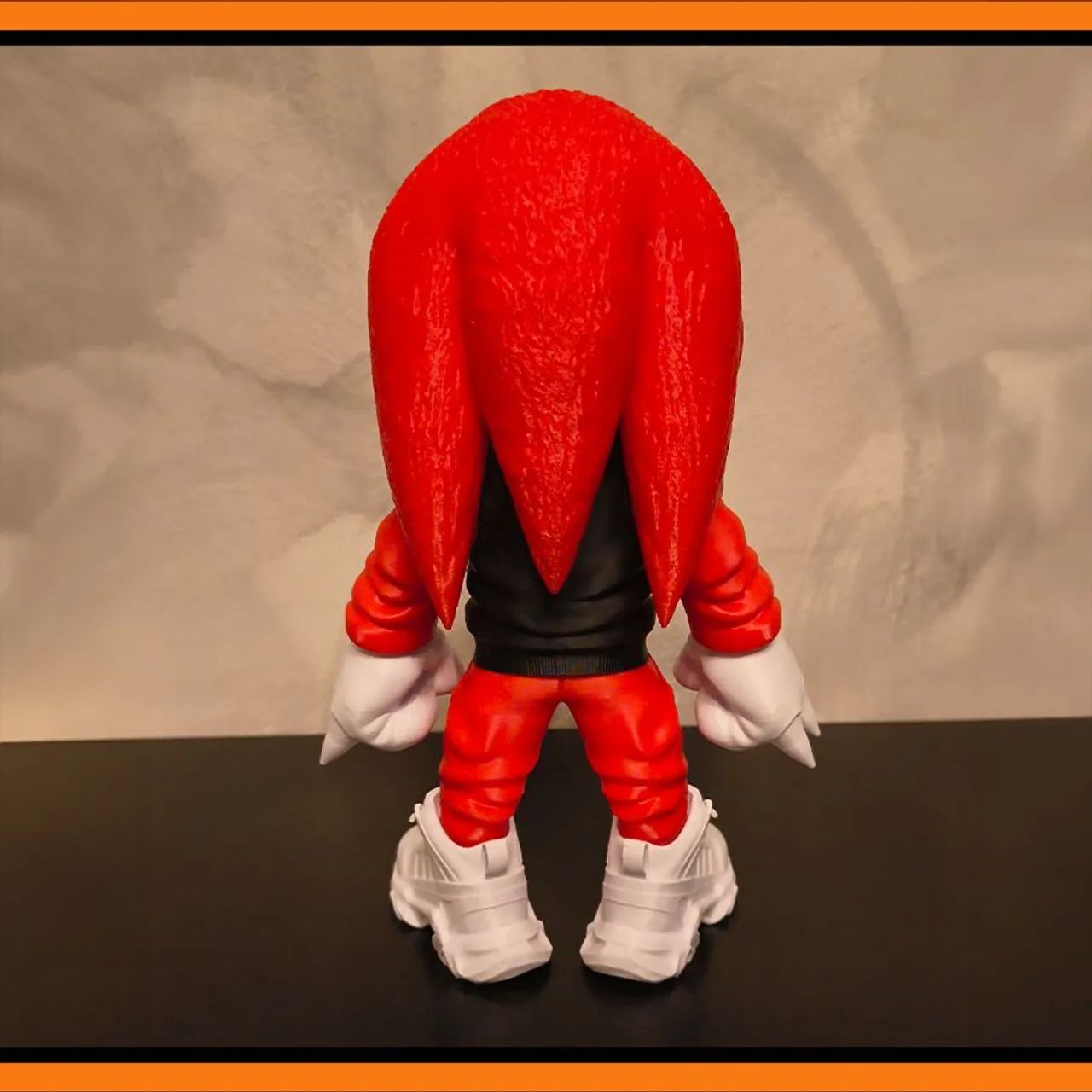 Figura Knuckles Estilo Urban - Impressão 3D  - Foto 3