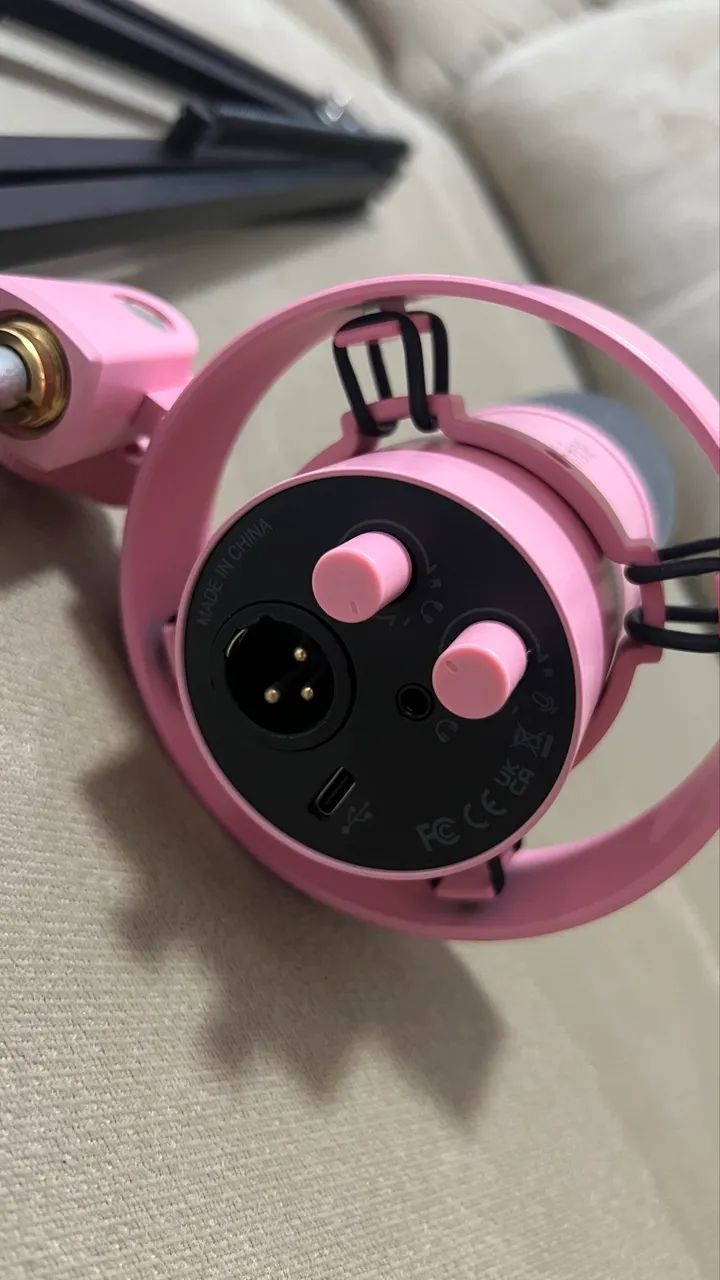 Fifine K688 Rosa + Braço Articulado | Completo com Caixa - Foto 2