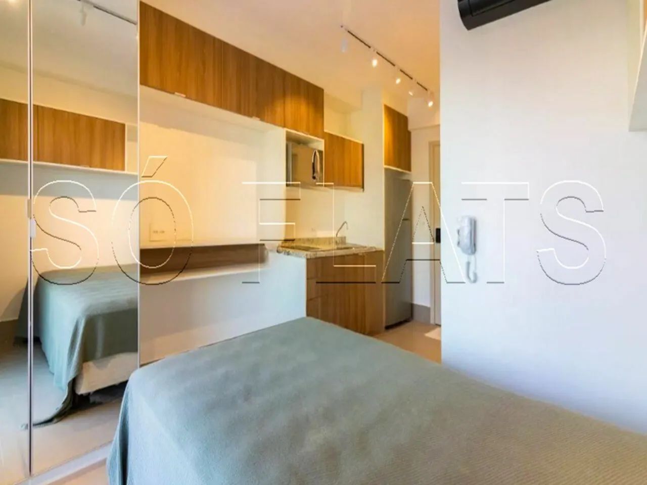 Studio disponivel para locação com 26m² no Jardins | Varanda, metrô próximo. - Foto 9