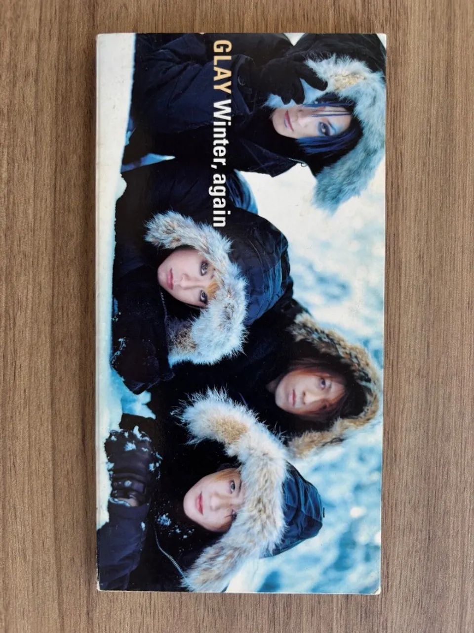 CD Single Glay Winter again japonês original PODH-8002 (usado
