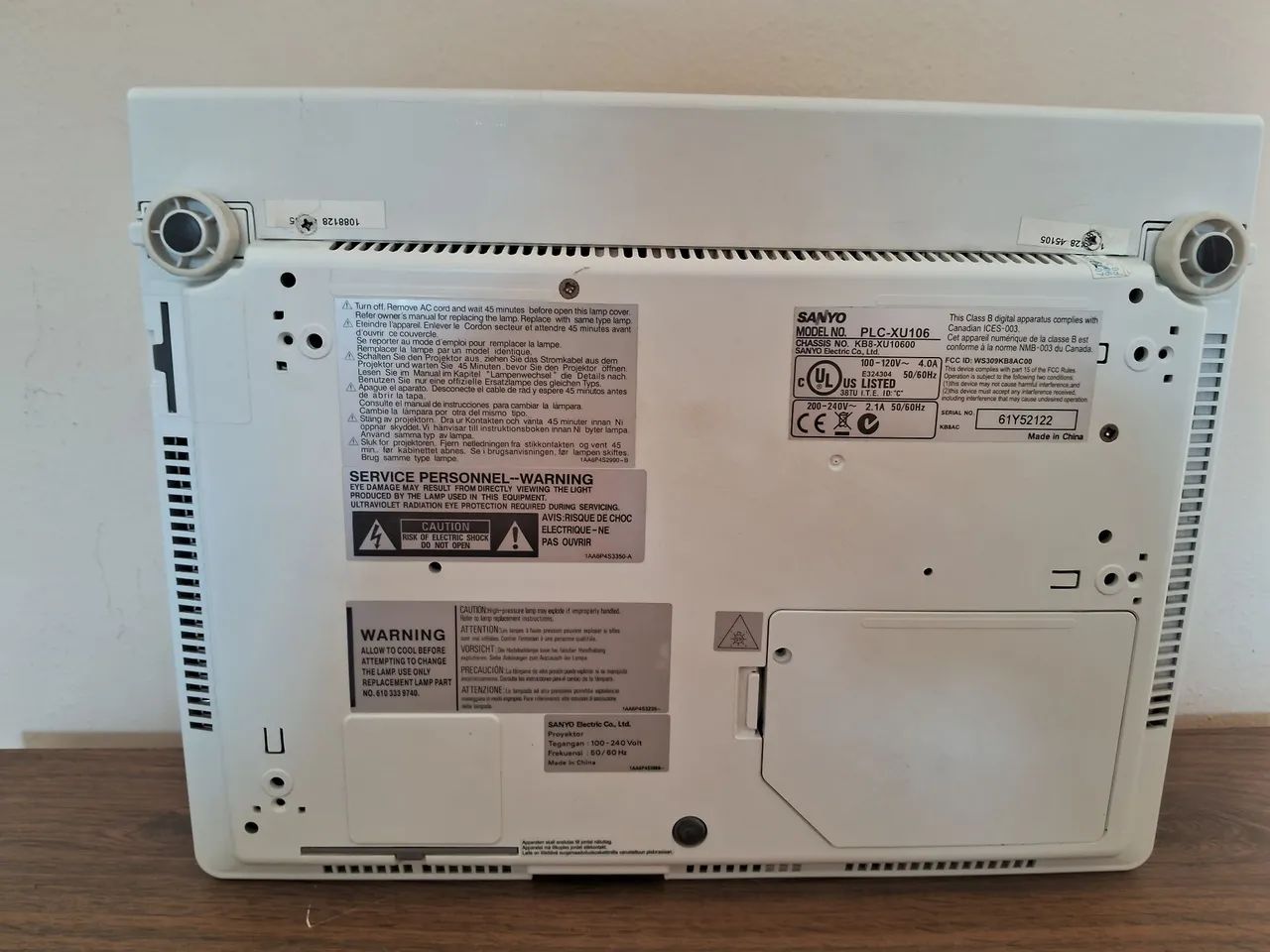 Projetor  XU106  Sanyo  - Foto 5