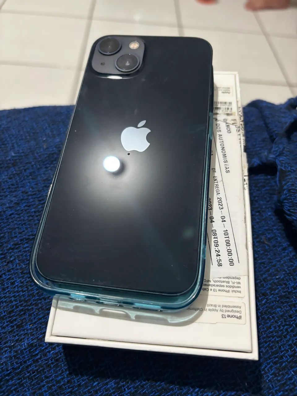 iPhone 13 5G - 128gb - preto meia noite