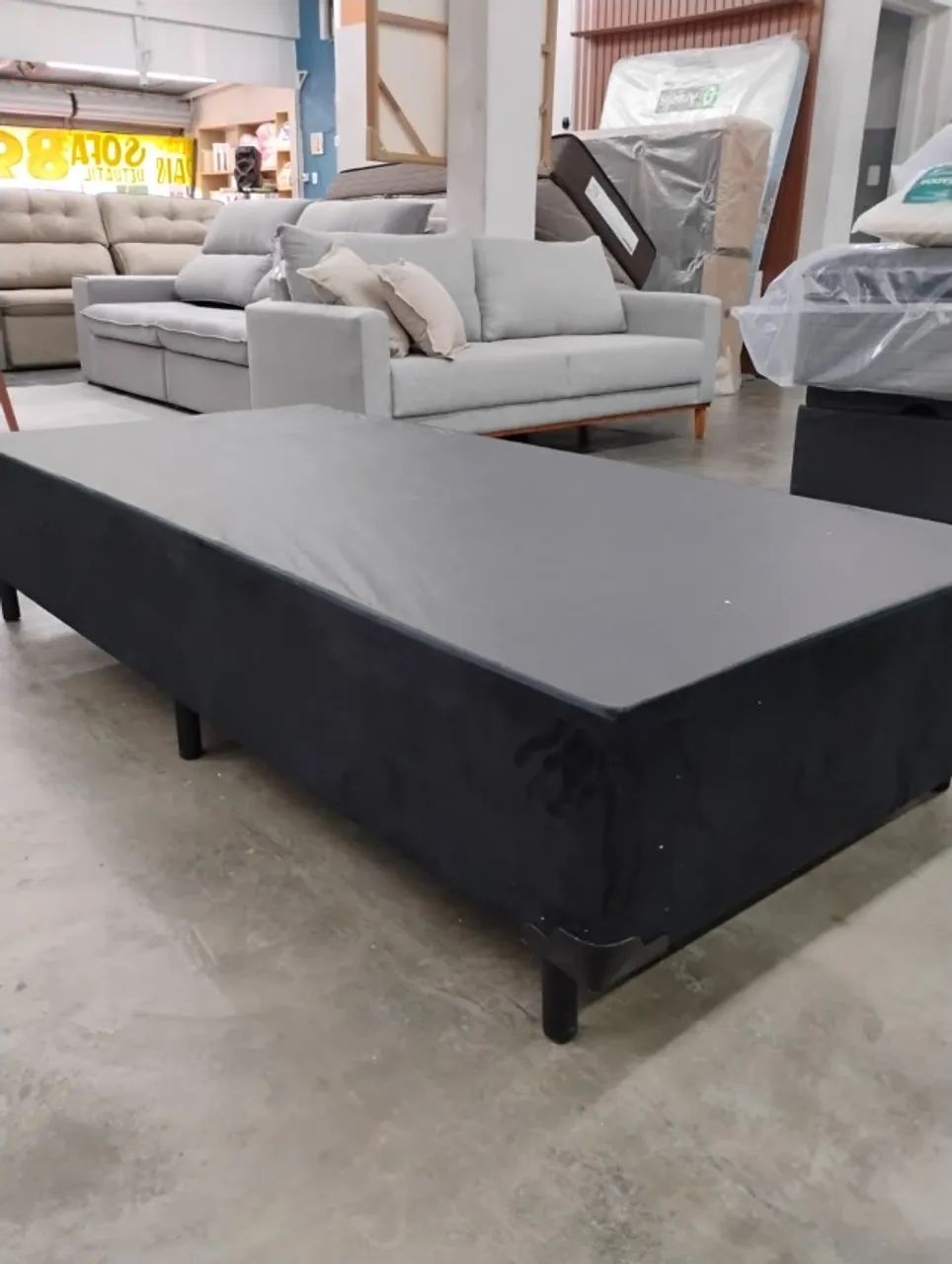 Base box preto casal - Foto 3