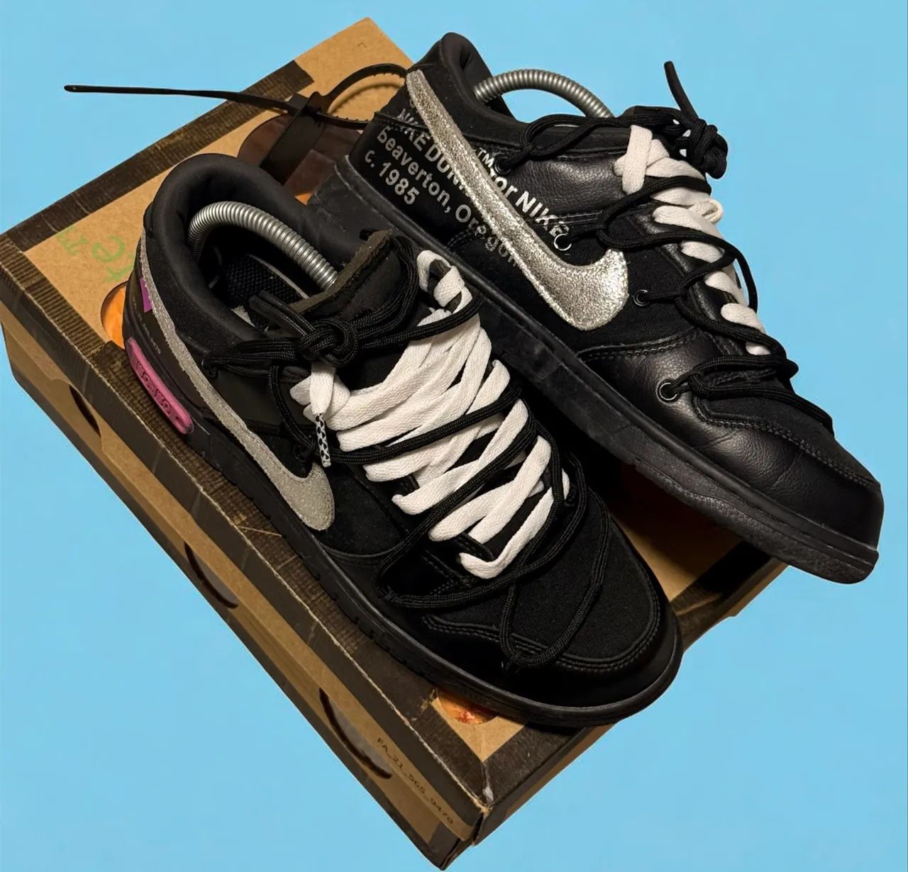 Nike dunk off white lot 50