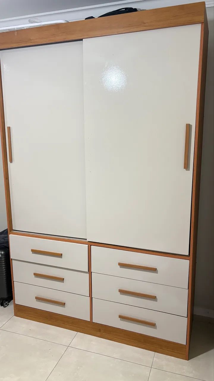Guarda roupa 2 portas solteiro 
