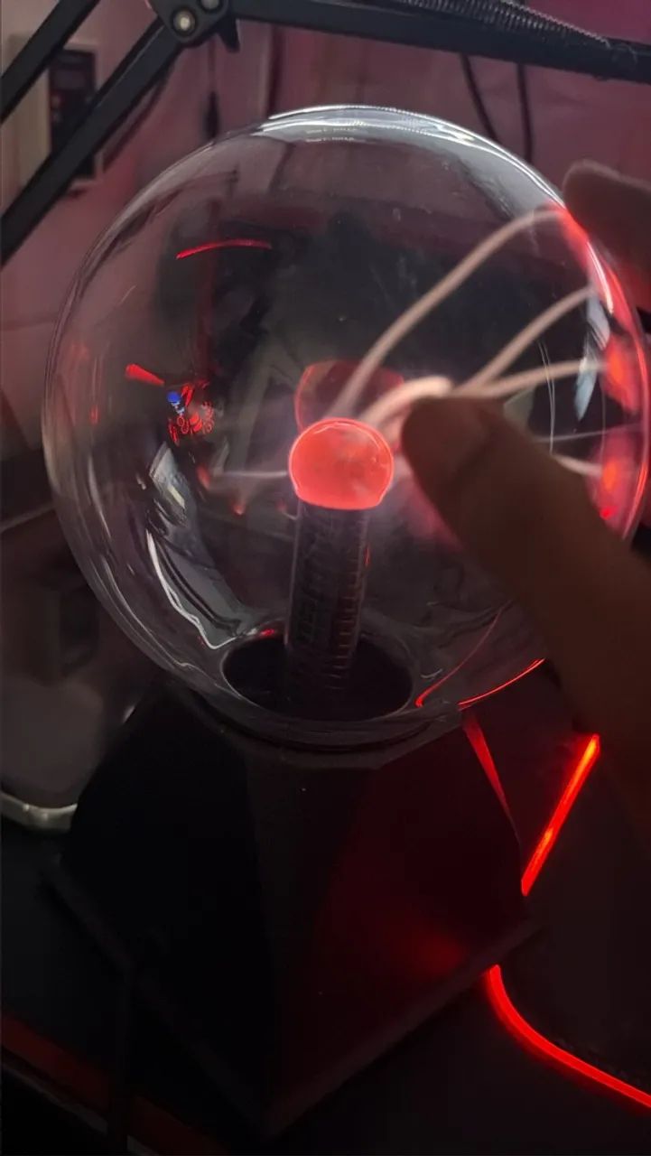 luminária globo de plasma - Foto 3