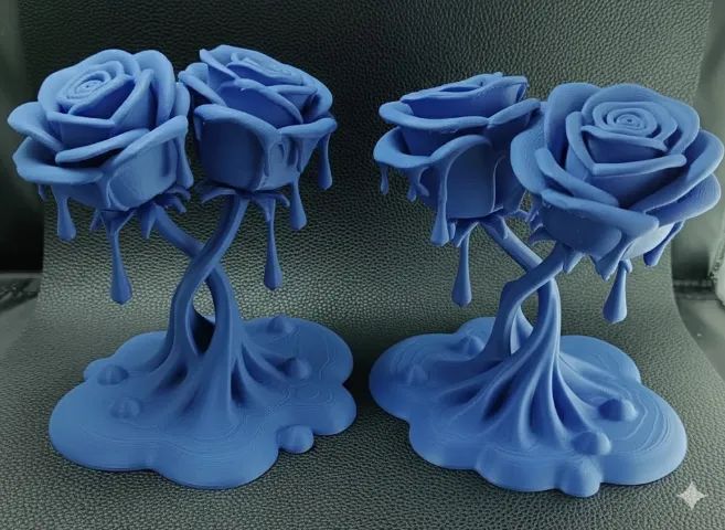 Rosa Derretendo 3D