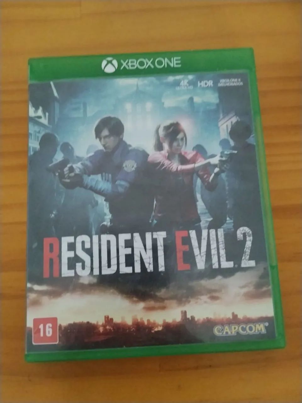2 Jogos Xbox One S originais (RE2: REMAKE) (METAL GEAR SURVIVE) - Foto 2