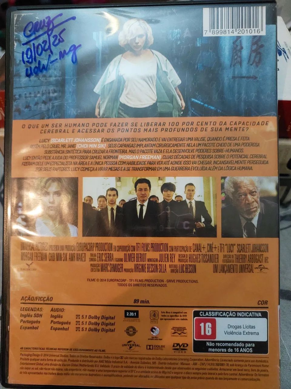 Filme DVD LUCY. - Foto 2