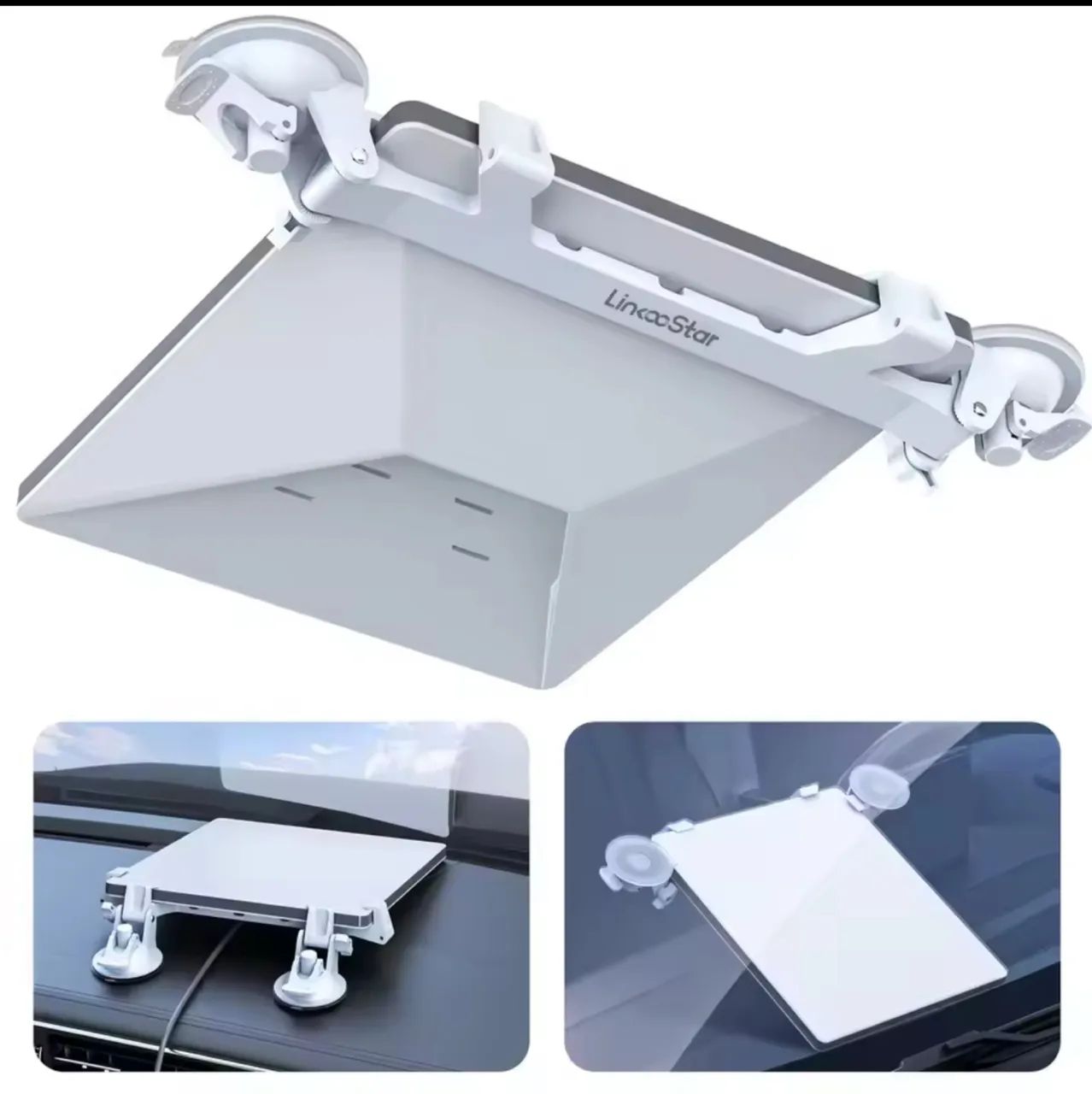 Suporte starlink mini - painel ou para-brisa original linkoostar 