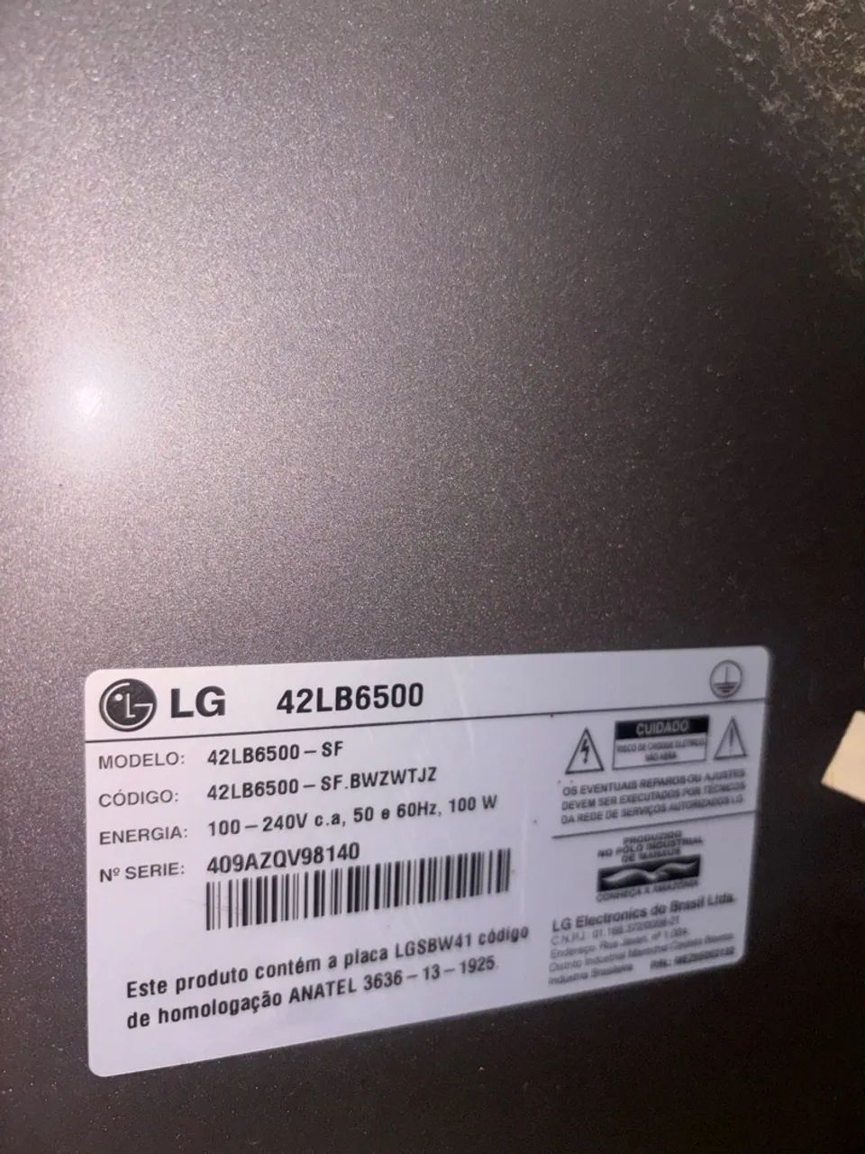 TV LG 42 polegadas  - Foto 2