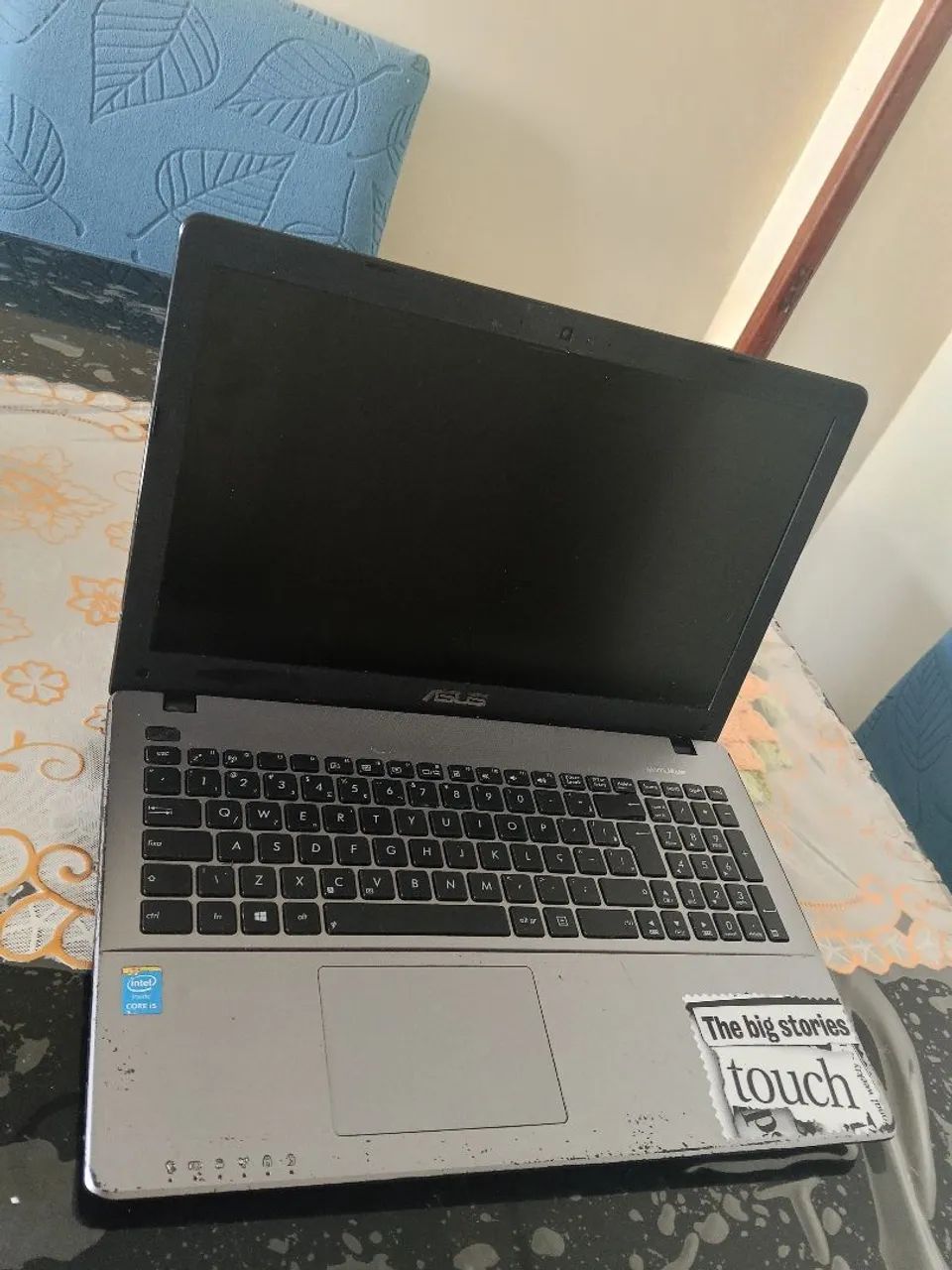 Notebook Asus core i5, ssd256gb, placa de vídeo dedicada nvidia  - Foto 2