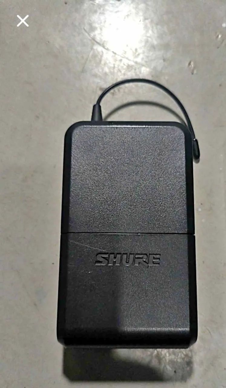 Transmissor shure bodypack pg1 