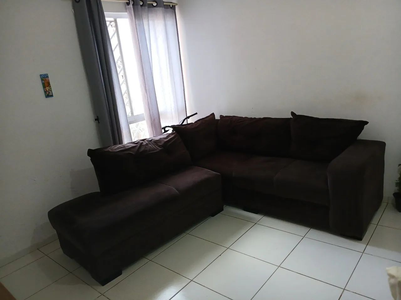 Sofá de canto 2 e 3 lugares 