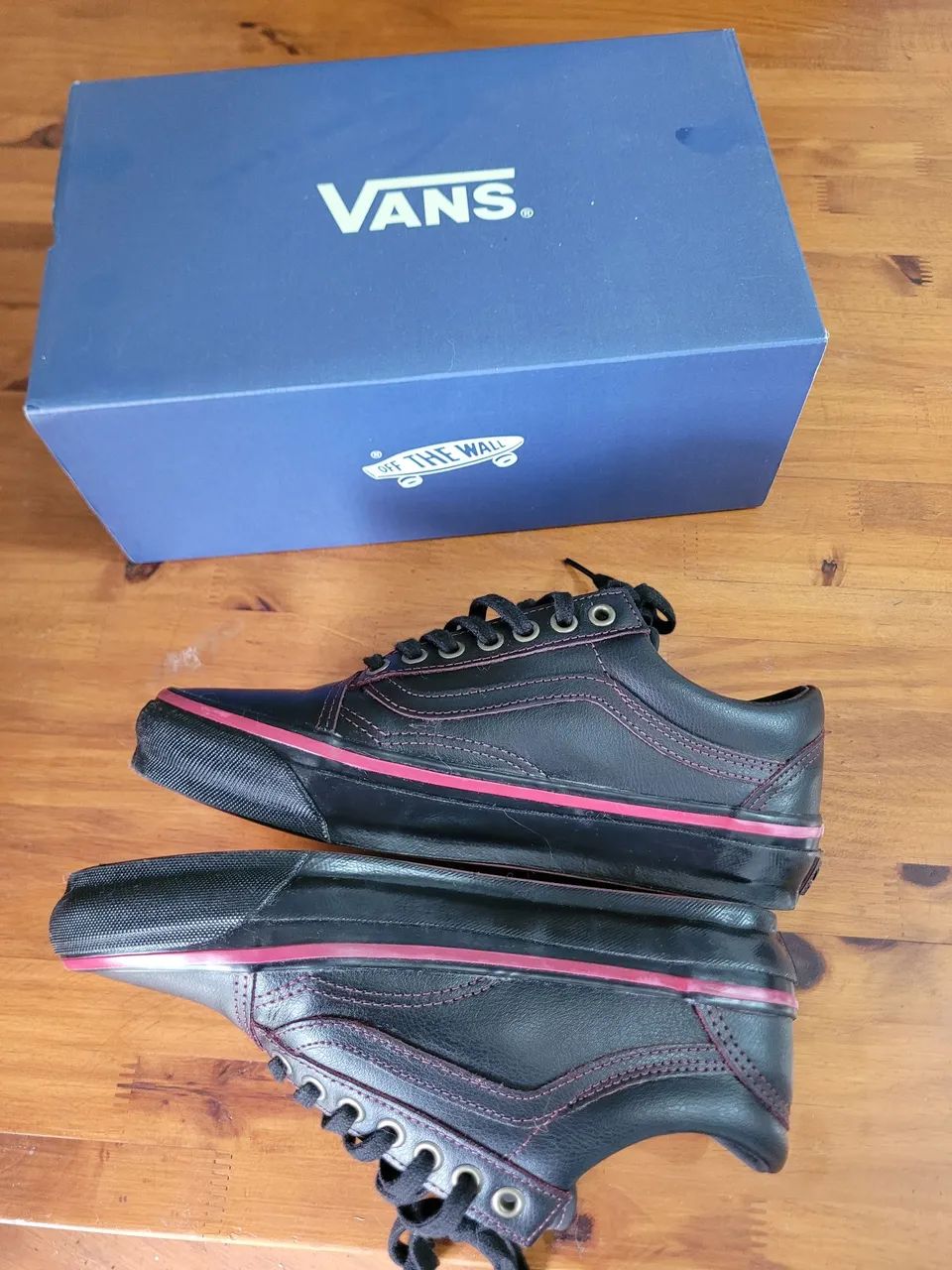 Tênis Vans - OLD SKOOL DARK RED BLACK - Foto 2