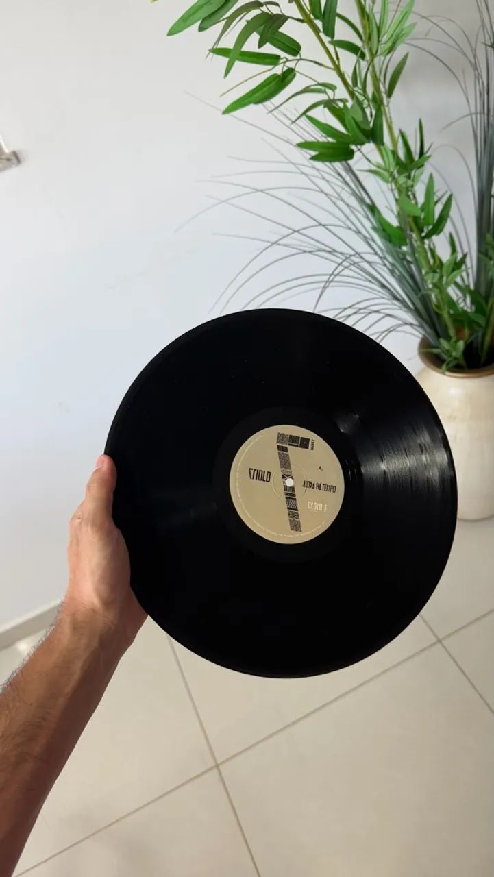 Disco de vinil LP Criolo - Ainda Há Tempo - Oloko Records (2016) - Foto 4