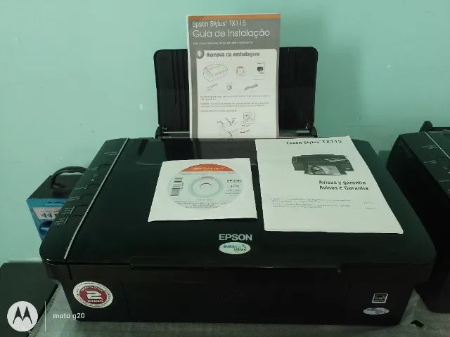 Multifuncional Epson Tx115 ligando Sem garantia no estado 