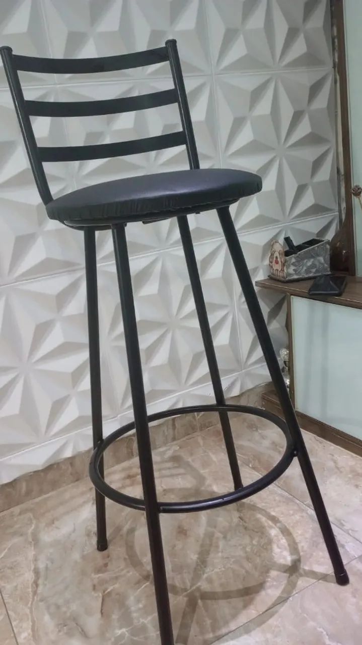 Banqueta  clássica de ferro - Foto 3