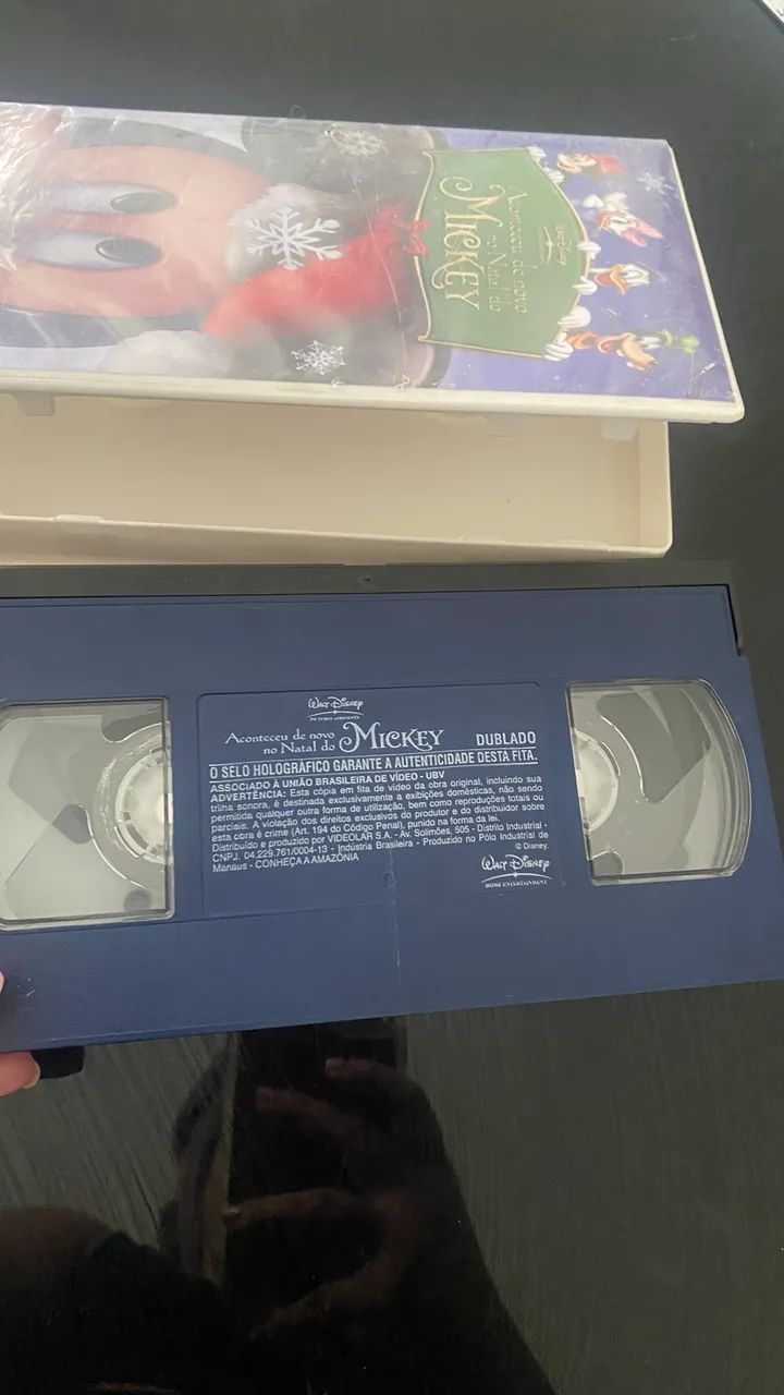 Fita vhs Mickey 