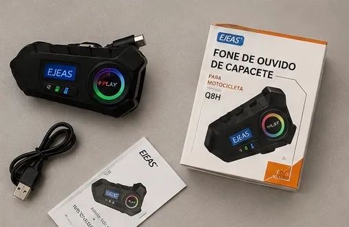 Fone Bluetooth para Capacete  - Foto 2