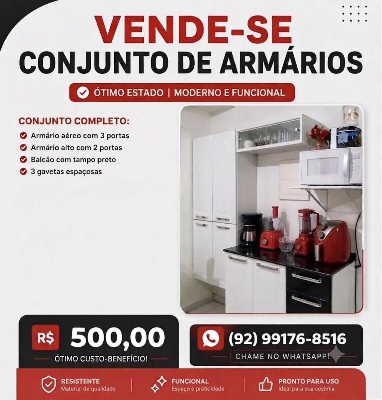 Vendo Armário de Cozinha
