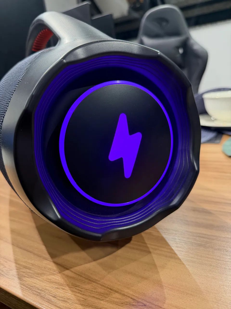 Boombox plus aiwa com Led  - Foto 4