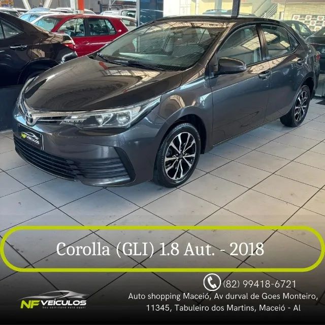 Toyota Corolla Corolla GLi 1.8 Flex 16V Aut. 2018