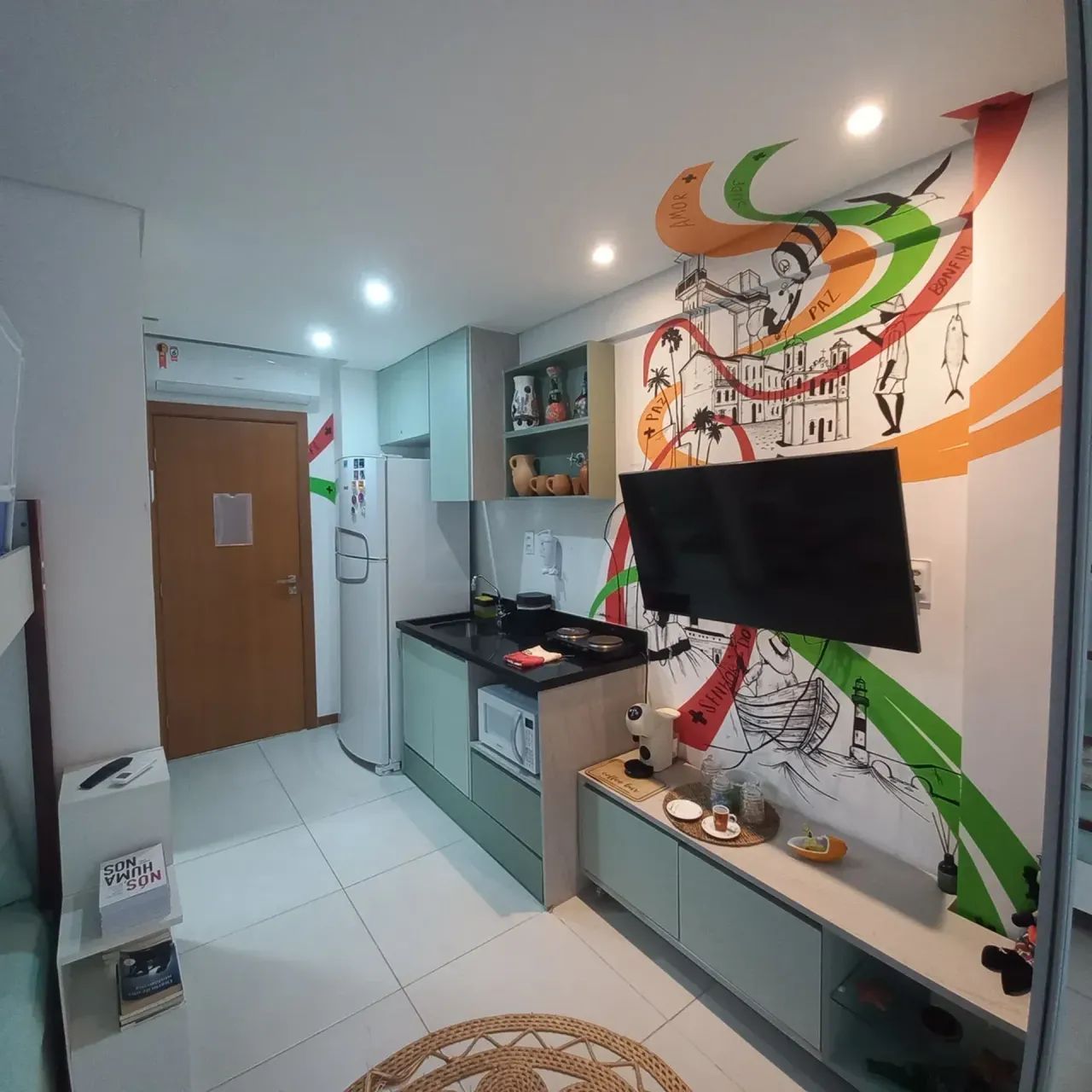 STUDIO BARRA PREMIUM DECORADO VISTA MAR - Foto 2