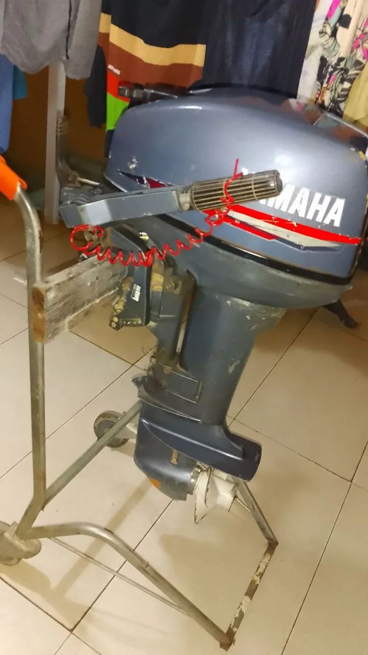 Motor de popa hiamaha 15 hp - Foto 2