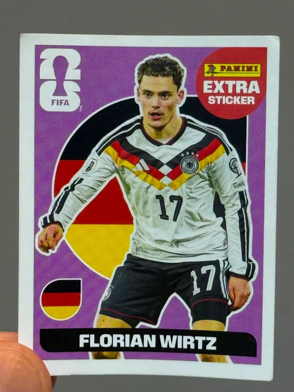 Figurinha Legend Florian Wirtz original copa 2026