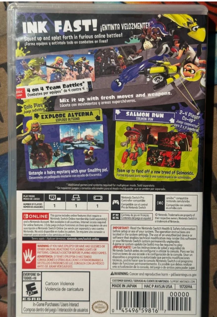 Splatoon 3 Nintendo Switch  - Foto 2