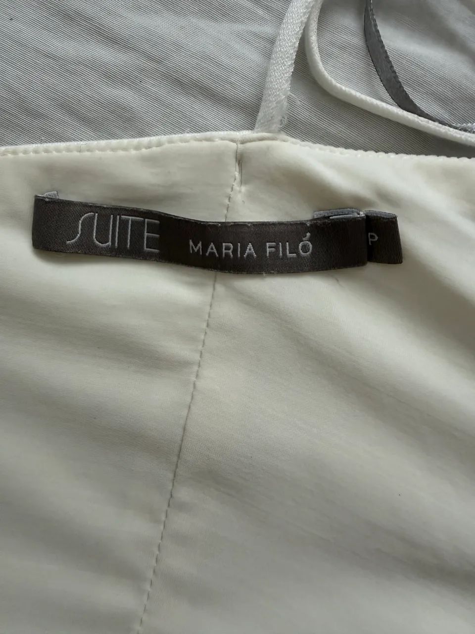 Cropped branco maria filó - Foto 3