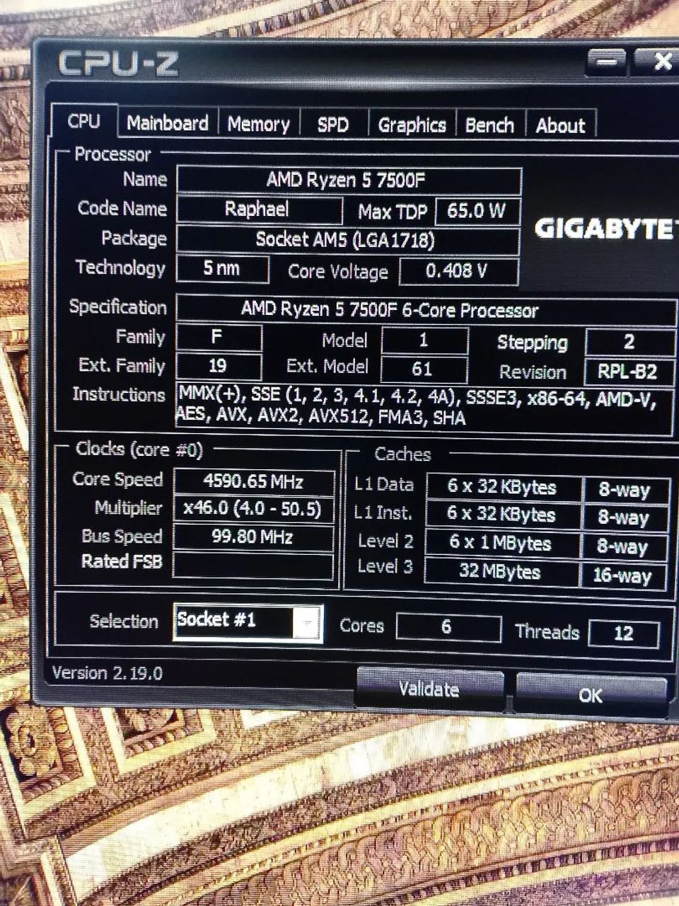Ryzen 5 7500F + Cooler Darkflash Z4 + Pasta Térmica de Brinde