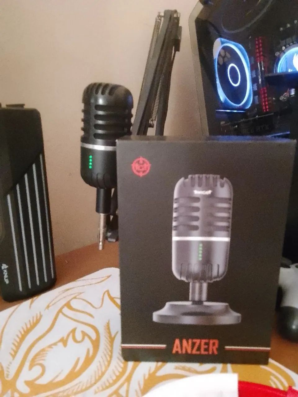Microfone TGT Anzer, Cardioide UBS e USB-C - Foto 2