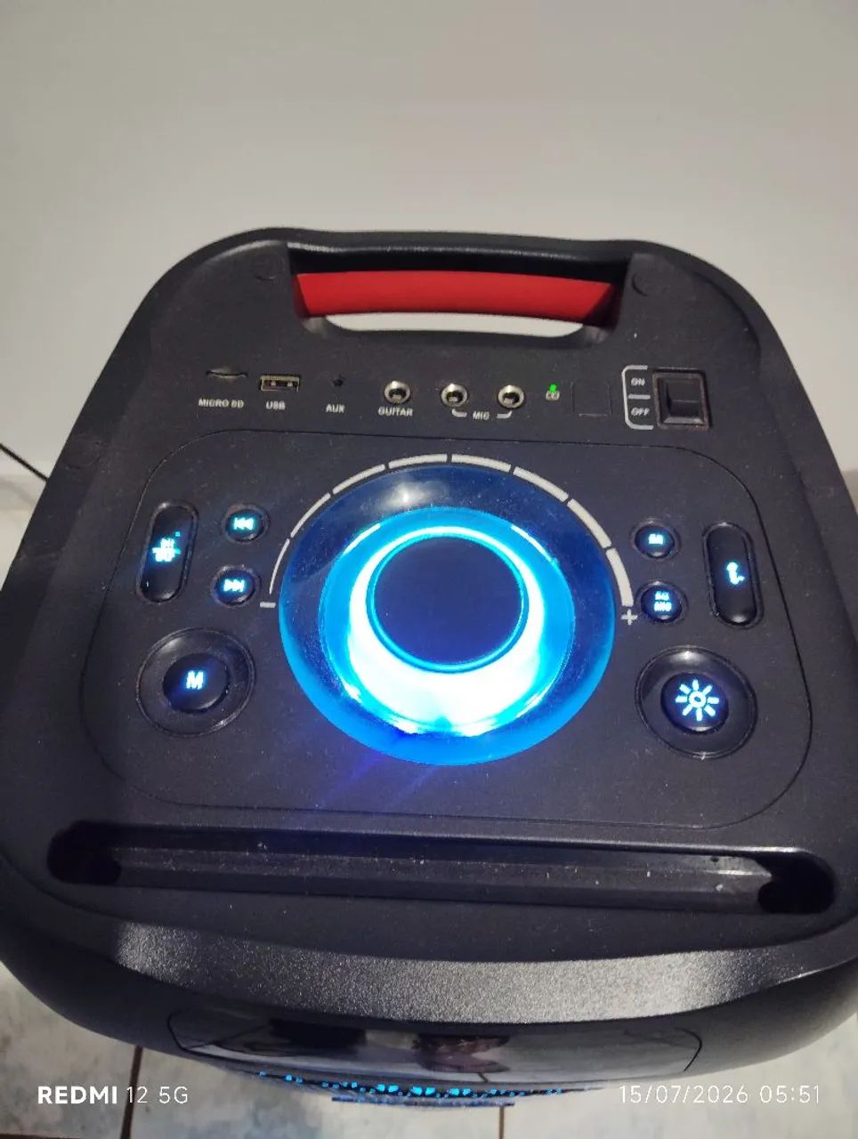Som potente  partbox Aiwa som com qualidade  - Foto 2