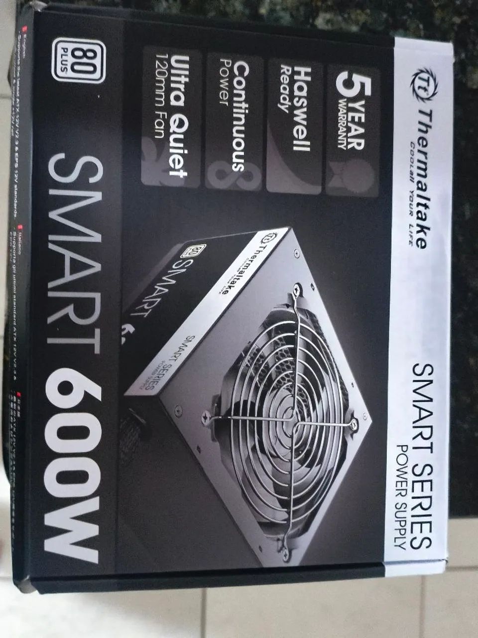 FONTE 600 W THERMALTAKE 80 PLUS  - Foto 3