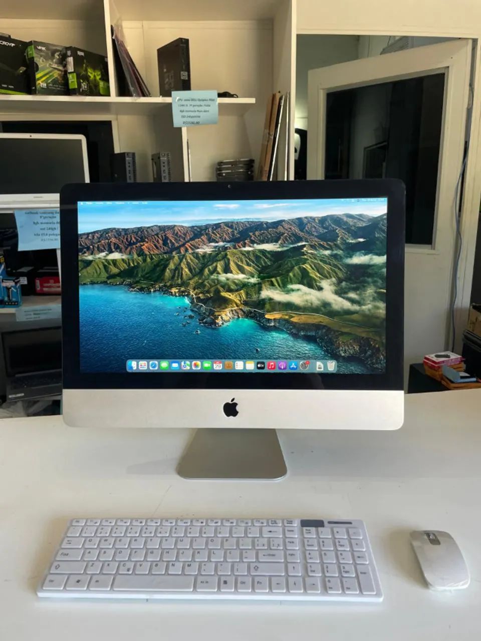 Imac 21.5 Polegadas core I5 2,7 Ghz/ 16gb Memoria RAM/ssd 240gb /( ano 2011) garantia e nf - Foto 5
