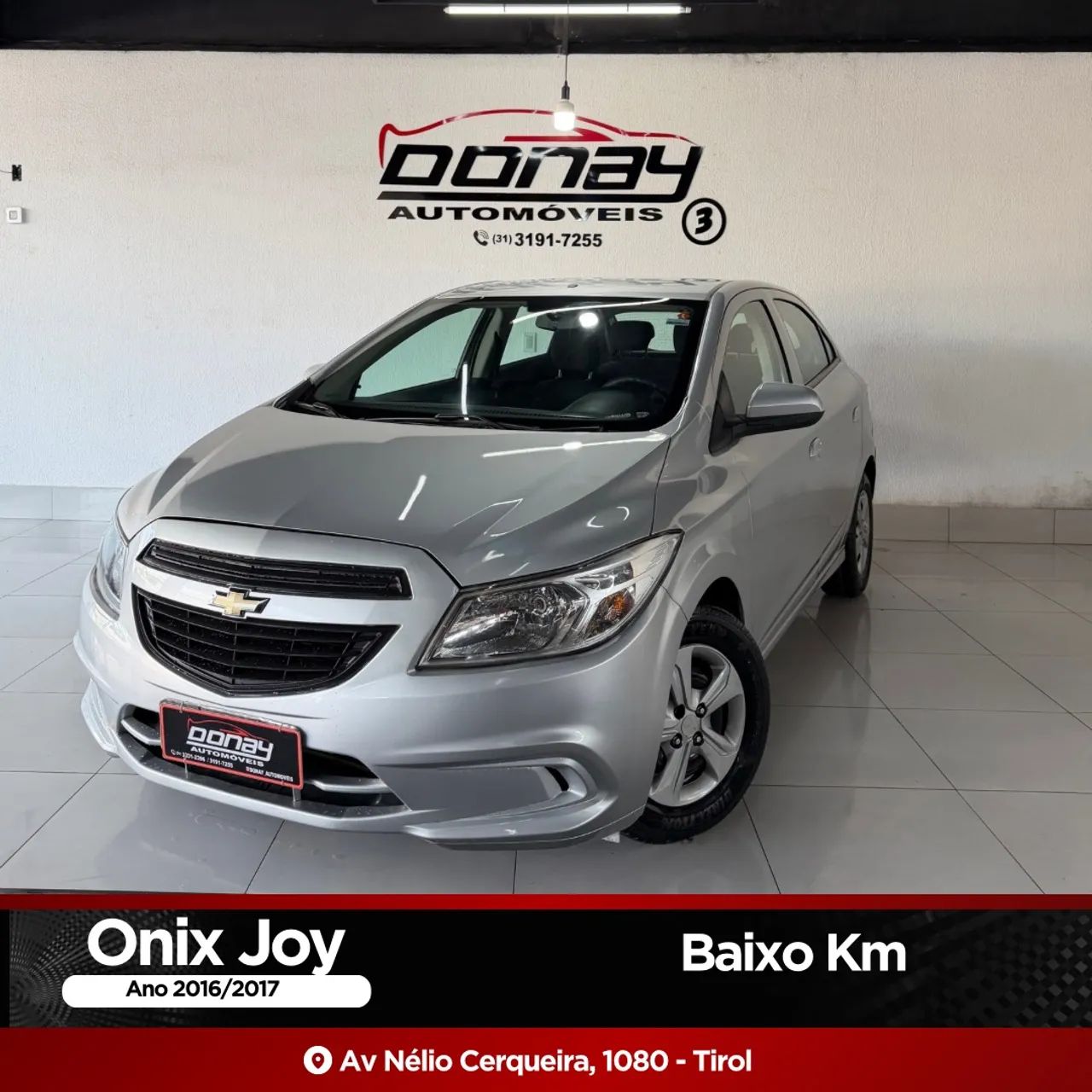 Chevrolet Onix ONIX HATCH Joy 1.0 8V Flex 5p Mec. 2017