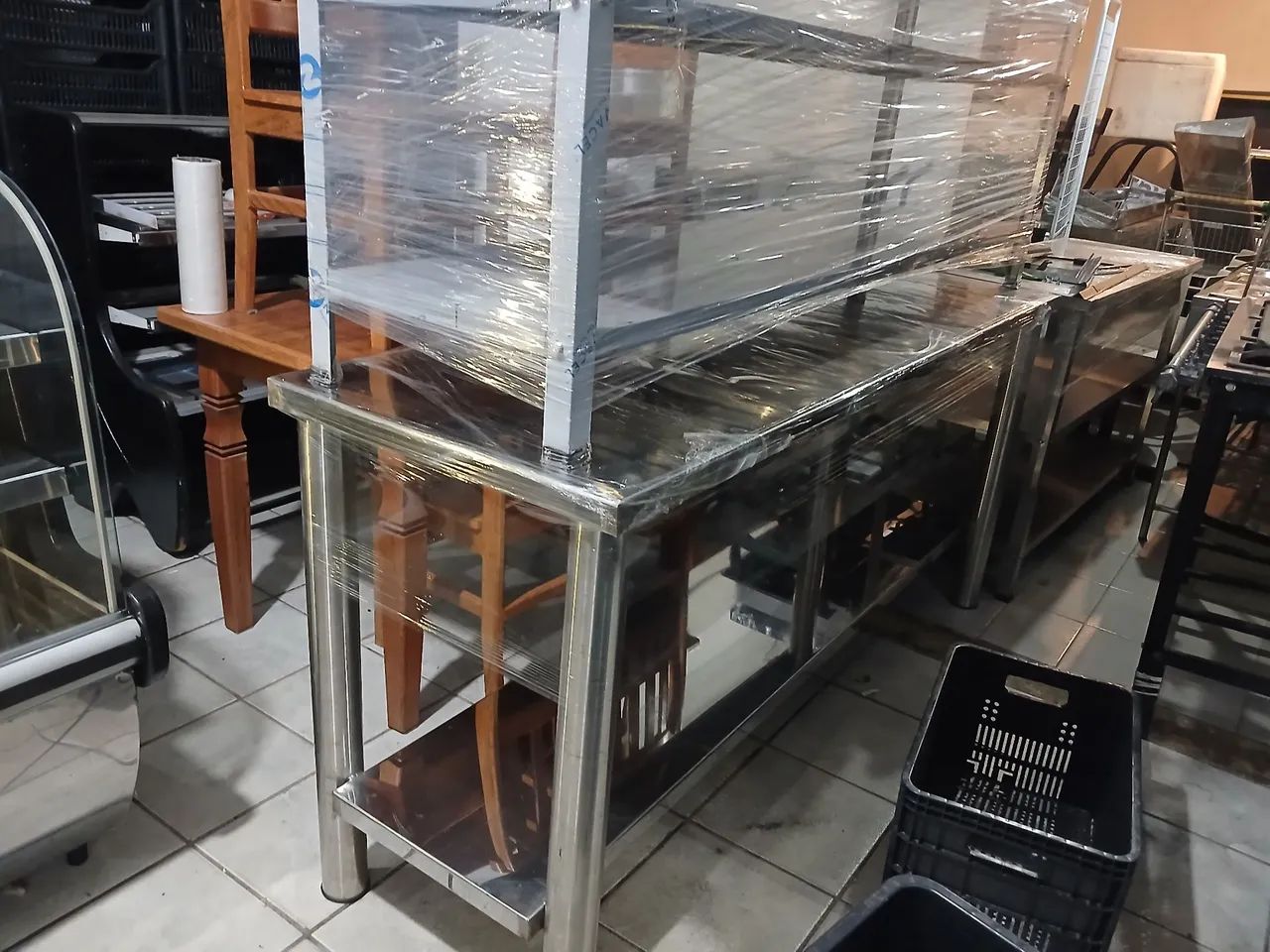 Mesas inox novas. Pronta entrega.  - Foto 2