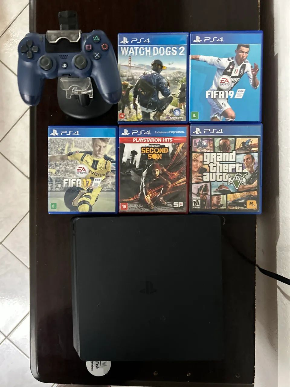 Ps4 slim com Jogos - Foto 2