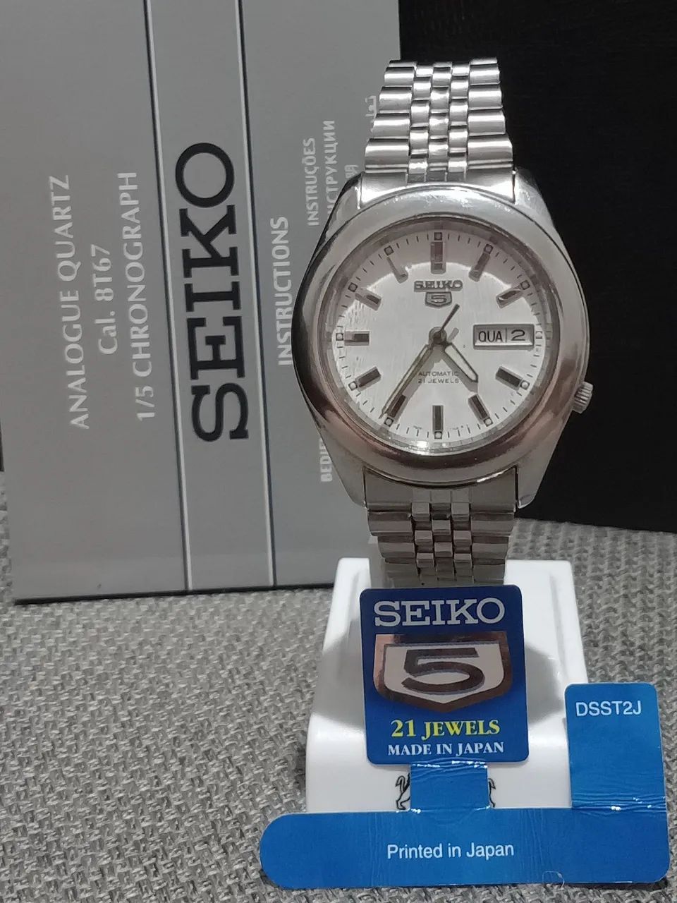 Seiko 5 automático ano 2003 - Foto 2