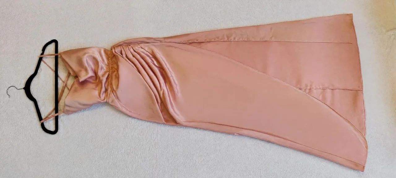 Vestido Rosé Trançado - Foto 3