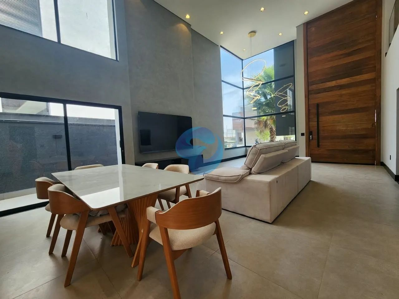 Casa Sofisticada no Alphaville 4 | 3 Suítes, Piscina de 10m e Pé-Direito de 6m - Foto 2